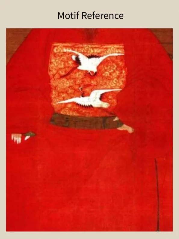 Pakaian Hanfu Pria Dinasti Ming Bordir Burung Bangau Yualingpao - Gaya Hanfu: Pakaian Hanfu Tiongkok Tradisional & Modern untuk Semua Acara