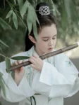 Chinese Style Boy White Wuxia Hanfu Set-1