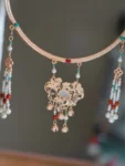 Ming Dynasty Hanfu Choker – Elegant Traditional Chinese Necklace-2