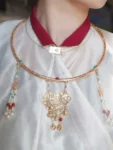 Ming Dynasty Hanfu Choker – Elegant Traditional Chinese Necklace-2