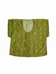 Restored Tang Dynasty Hanfu – Half-Sleeve Beizi Top-1