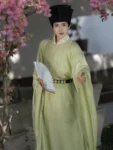 Hellgrünes Yuanlingpao aus der Song-Dynastie – Leichtes traditionelles Gewand-1