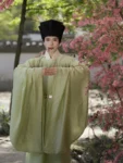 Hellgrünes Yuanlingpao aus der Song-Dynastie – Leichtes traditionelles Gewand-1