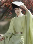 Hellgrünes Yuanlingpao aus der Song-Dynastie – Leichtes traditionelles Gewand-1