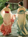 Tang Dynasty Embroidered Qixiong Ruqun Set-7