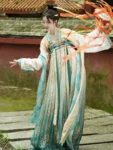 Tang Dynasty Embroidered Qixiong Ruqun Set-7