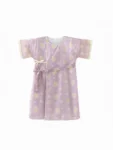 Tang Dynasty Kids’ Summer Purple Yuanlingpao Hanfu Set-1