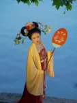 Tang Dynasty Qixiong Ruqun Set – Restored from the Guiding Bodhisattva-1