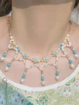 Tang Hanfu Short Necklace Classic Ancient Style Versatile Choker-1