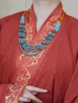 Warring States Style Necklace – Classic Tibetan Ethnic Imitation Turquoise Accessory