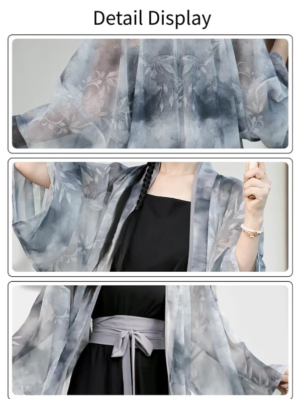 New Chinese Style Women's Beizi Hanfu Set- Hanfu Way: Traditional & Modern Chinese Hanfu Clothing for All Occasions