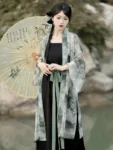New Chinese Style Women’s Beizi Hanfu Set-1