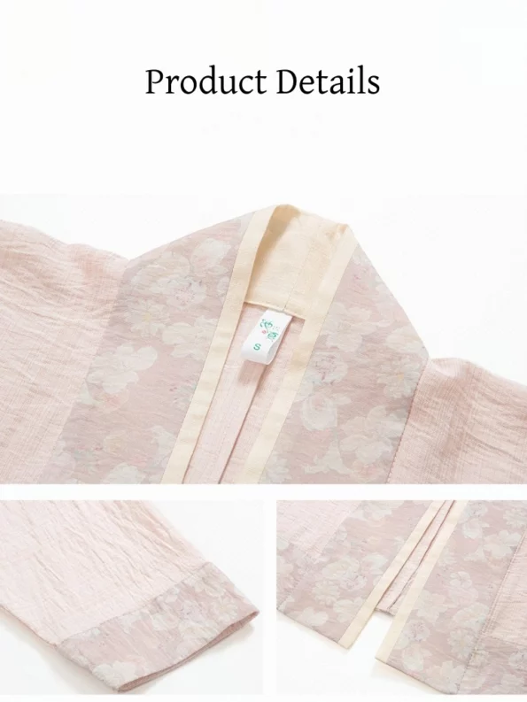 Songdynastin-inspirerad modern Hanfu – Rosa Qiyao Ruqun-set – Hanfu-sättet: Traditionella och moderna kinesiska Hanfu-kläder för alla tillfällen