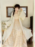 ชุดฮันฟูสไตล์ลำลองสมัยราชวงศ์ซ่ง 3 ชิ้น