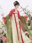 Ensemble de vêtements brodés Qixiong Ruqun de la dynastie Tang-1