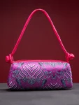 Chinese Style Brocade Embroidered Handbag-20
