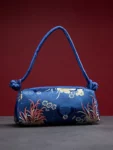 Chinese Style Brocade Embroidered Handbag-20