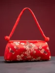 Chinese Style Brocade Embroidered Handbag-20