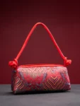 Chinese Style Brocade Embroidered Handbag-20