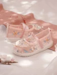 Bestickte Hanfu-Schuhe für Mädchen im chinesischen Stil-1