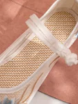 Chinese Style Mesh Pearl Embroidered Hanfu Shoes-1