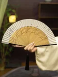 Elegant Chinese Style Folding Fan-1