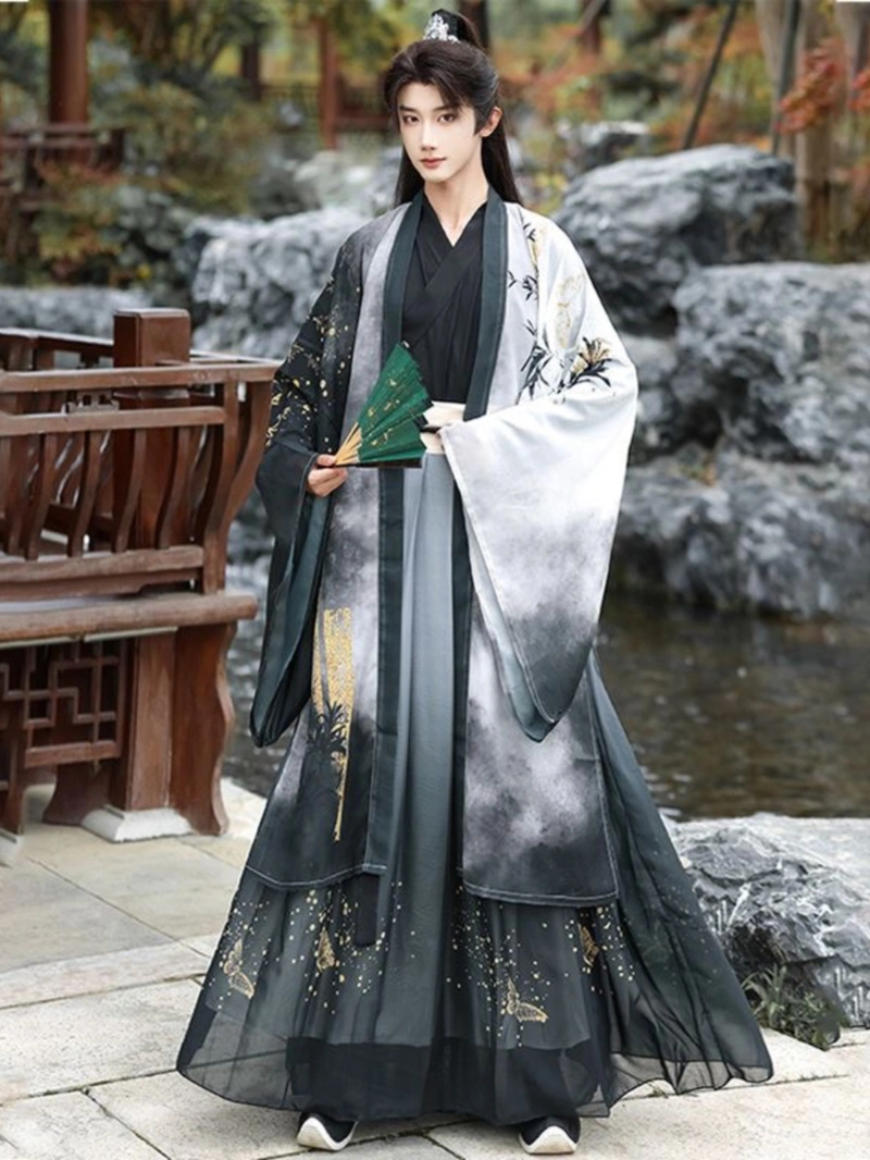 진스타일 남여공용 Qiyao Hanfu Set-3