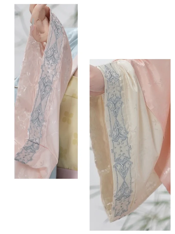 宋代汉服套装上衣配逍遥群-汉服之道：适合各种场合的传统和现代中国汉服