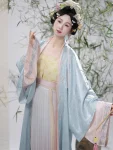 宋代汉服套装北齐上衣与逍遥群-1