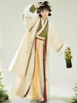 宋代冬绣汉服套装-1