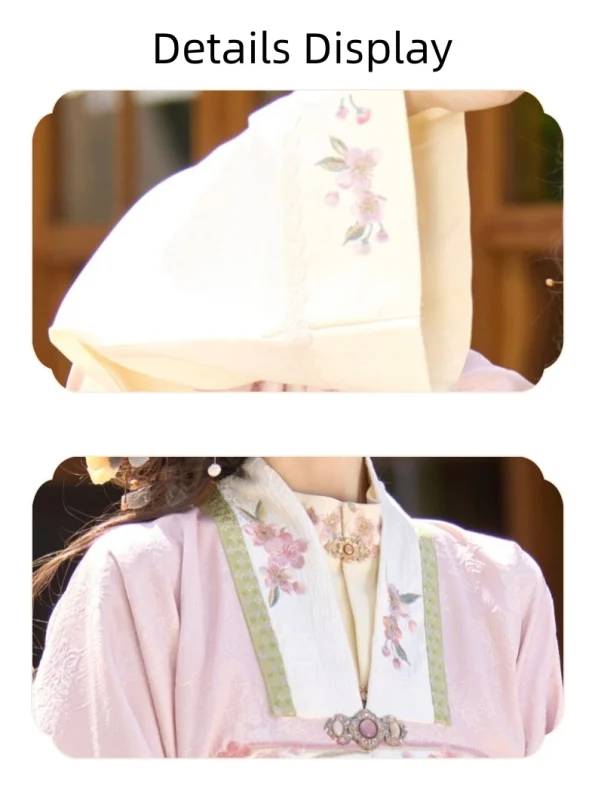 明代繡花馬面群漢服套裝-漢服之道：中國傳統與現代漢服，適合各種場合穿著