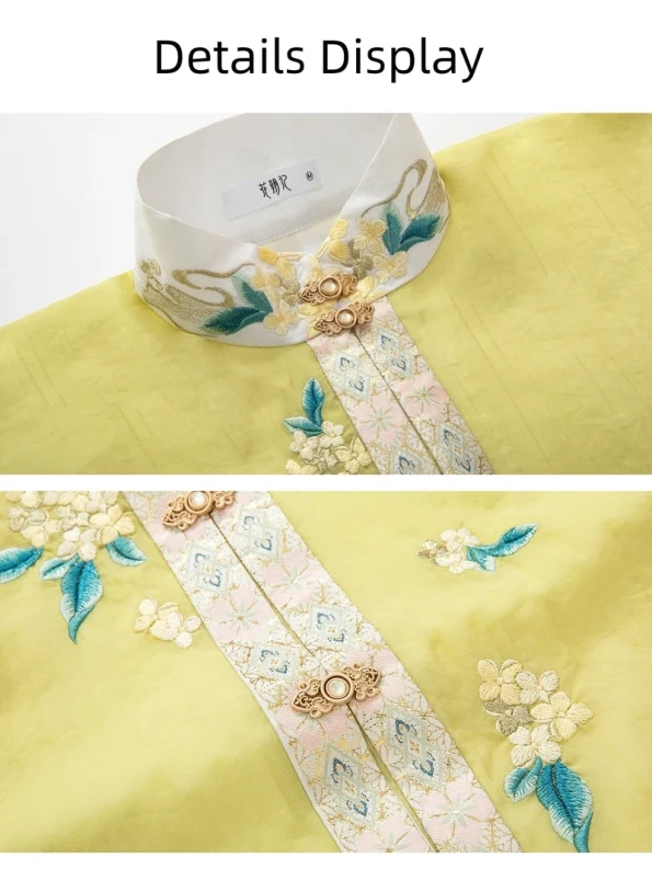 ชุดฮันฟู่ Mamian Qun สมัยราชวงศ์หมิง - วิถีฮันฟู: ชุดฮันฟูจีนแบบดั้งเดิมและสมัยใหม่สำหรับทุกโอกาส