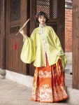 ราชวงศ์หมิงHanfu Mamian Qunชุด-1