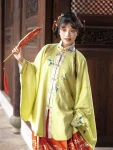 ราชวงศ์หมิงHanfu Mamian Qunชุด-1
