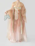 Set Hanfu Qixiong Bersulam Musim Bunga Musim Panas Dinasti Tang-1