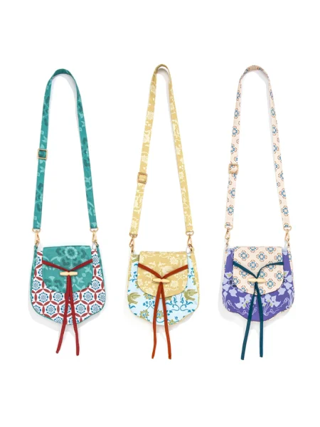 Tang-Inspired Crossbody Hanfu Shoulder Bag