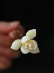Weiße Magnolienblüten-Haarnadel im neuen chinesischen Stil-8