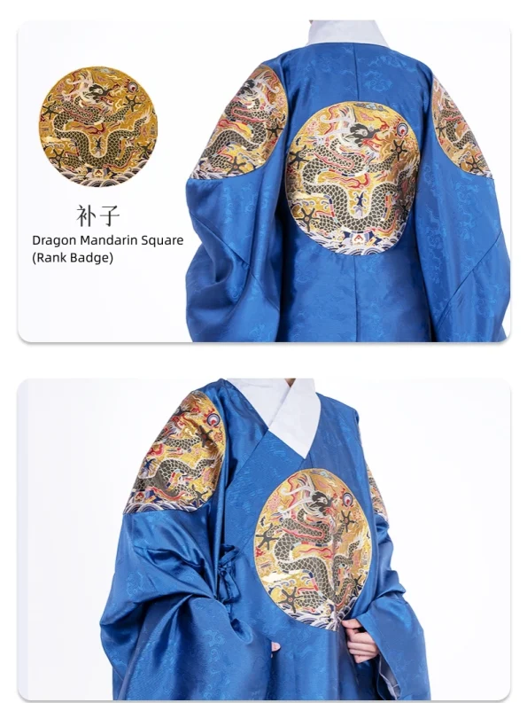 Ming-dynastie Hanfu Draak Geborduurde Dao Gewaad - Hanfu Manier: Traditionele en Moderne Chinese Hanfu Kleding voor Alle Gelegenheden