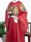 Motivo del dragón Hanfu de la dinastía Ming Daopao-1