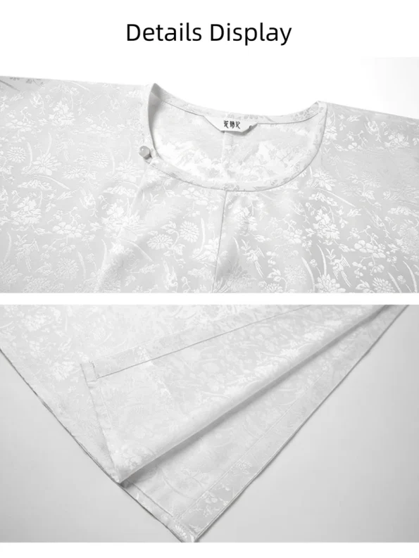 Tang Dynasty Hanfu Yuanlingpao Round Collar Robe Unisex 3 Tang Dynasty Hanfu Yuanlingpao Round Collar Robe Unisex- Hanfu Way: Traditional & Modern Chinese Hanfu Clothing for All Occasions