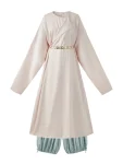 Tang Dynasty Hanfu Yuanlingpao Round Collar Robe Unisex-1