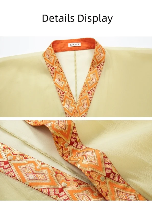 战国汉服拖地知州袍，灵感源自马山楚墓--汉服之道：适合各种场合的传统和现代中国汉服