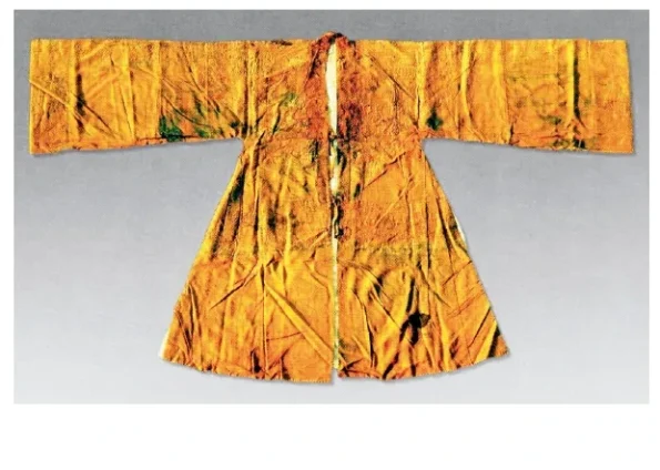 명나라 이순신 태자의 무덤에서 출토된 실제 망토