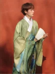 Ming-dynastian Hanfu Daopao Tuhat kilometriä jokia ja vuoria Tulosta-1