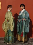 Ming-dynastian Hanfu Daopao Tuhat kilometriä jokia ja vuoria Tulosta-1