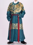 Ming Dynasty Hanfu Gold Brocade Dragon Yuanlingpao-1