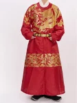 Ming Dynasty Hanfu Gold Brocade Dragon Yuanlingpao-1