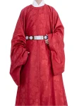 Ming-Dynastie Hanfu-Traubenmuster Schräger Saum Yuanlingpao-5