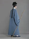 Dinastía Ming Hanfu Piaopiao Jin Sombrero Erudito-1