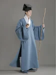 Dinastía Ming Hanfu Piaopiao Jin Sombrero Erudito-1